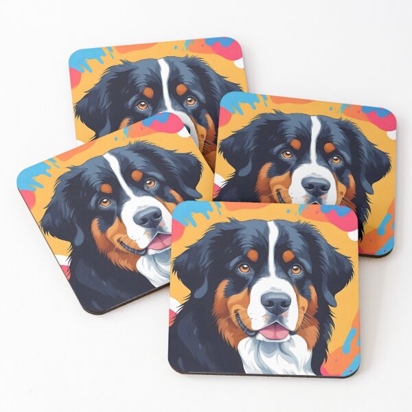 Item preview, Bernese Mountain Dog Art designed and sold by WildlifeInc.