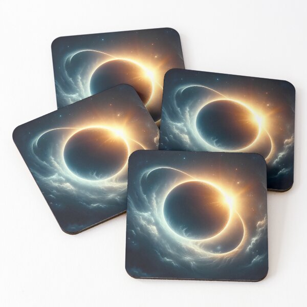 Item preview, Solar eclipse. designed and sold by MyHappyArtShop.