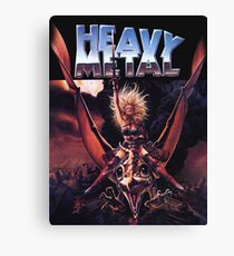 metal movie heavy Canvas Print