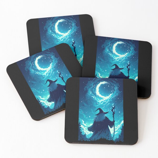 Item preview, A Conjurer under the Moon - Fantasy designed and sold by Fenay Designs.