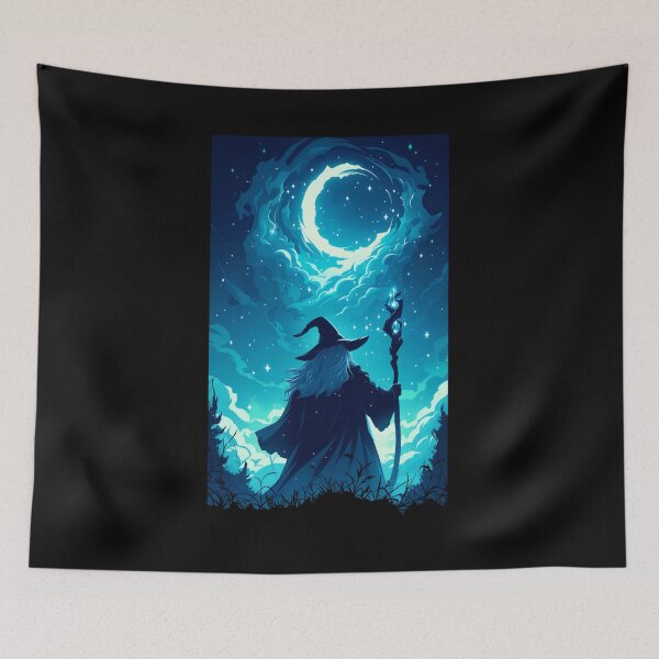 Item preview, A Conjurer under the Moon - Fantasy designed and sold by Fenay Designs.