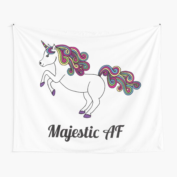 Item preview, Unicorn Majestic AF designed and sold by AshleyRoberts.