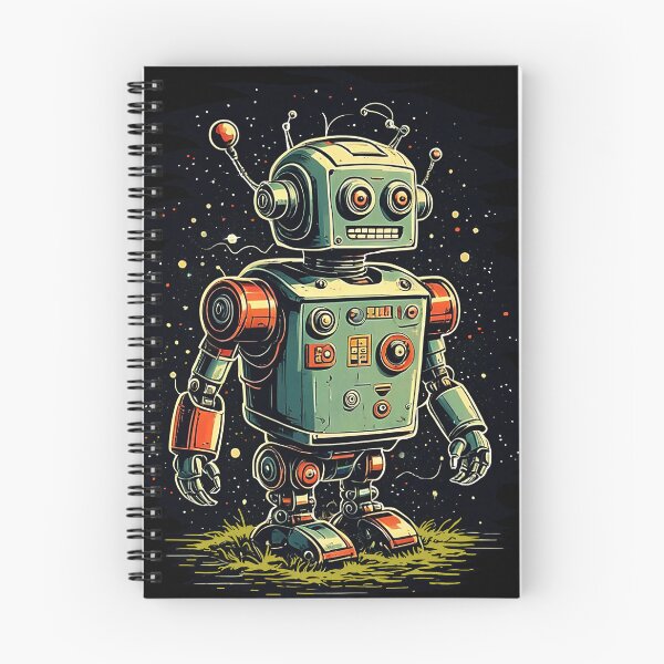 Item preview, Retro Robot designed and sold by Petersnook.