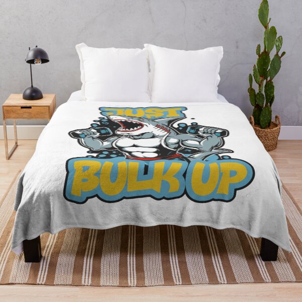 Item preview, Just Bulk Up Bodybuilding Gym Workout - Shark designed and sold by hero98.
