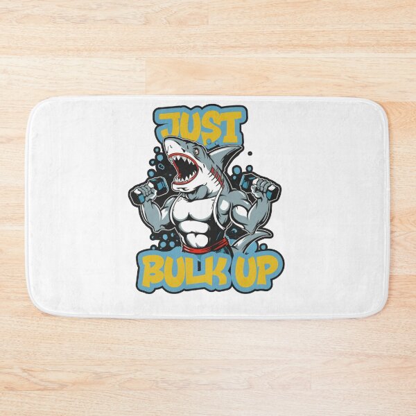 Item preview, Just Bulk Up Bodybuilding Gym Workout - Shark designed and sold by hero98.