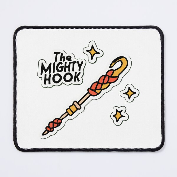 Item preview, The Mighty Hook - Comic Style Crochet designed and sold by NiftyWrx.
