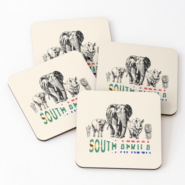 Item preview, Africa's Big Five for South Africa Fans designed and sold by Scotch Macaskill.