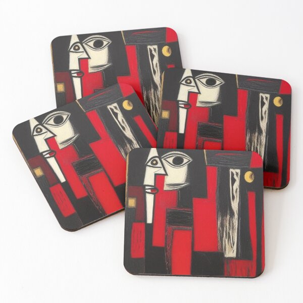 Item preview, Classic Vintage Abstract Night Shadows  designed and sold by TheDarkWardrobe.
