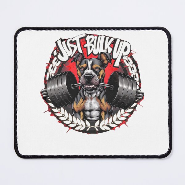 Item preview, Just Bulk Up Bodybuilding Gym Workout - AmStaff designed and sold by hero98.