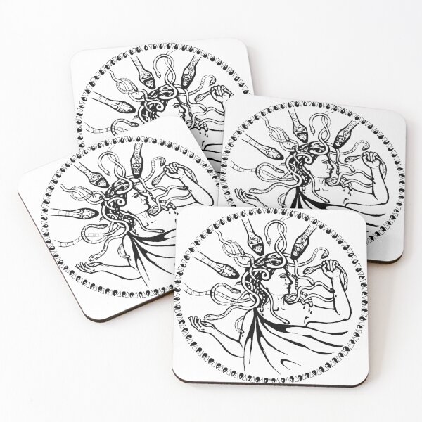Item preview, Medusa Fighting Herself designed and sold by Drawesska.