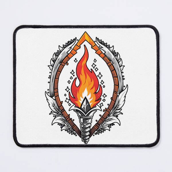 Item preview, Torch Logo, Ai Generated Art designed and sold by ACC .