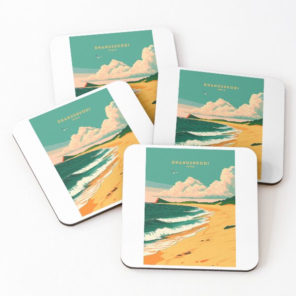 Item preview, Dhanushkodi: Coastal Mystique designed and sold by NeuralVibe.