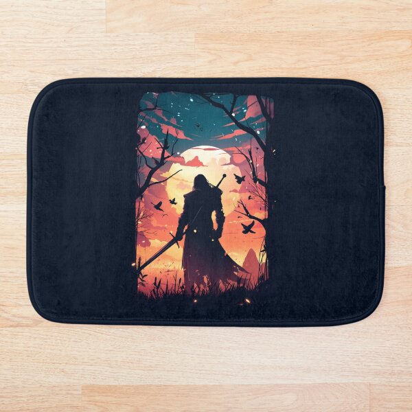 Item preview, Solitary Hunter by the Setting Sun - Witcher designed and sold by Fenay Designs.
