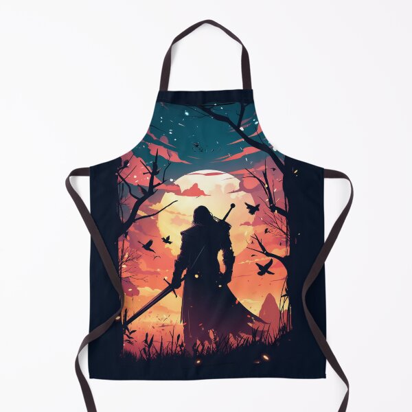 Item preview, Solitary Hunter by the Setting Sun - Witcher designed and sold by Fenay Designs.