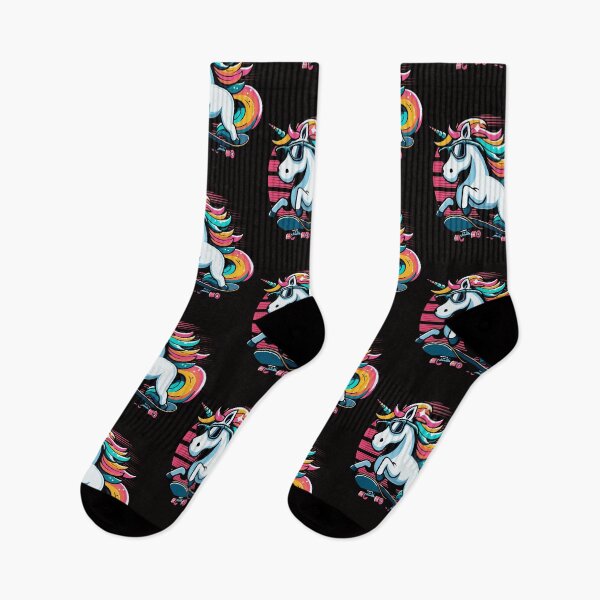 Item preview, Unicorn On A Skateboard designed and sold by McThingummy.