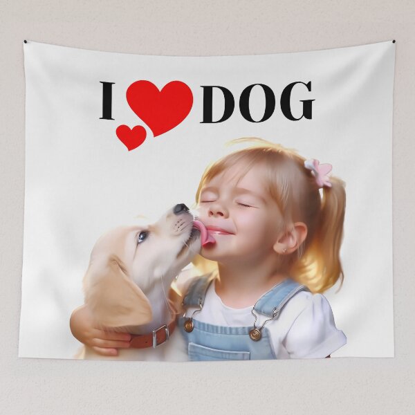 Item preview, Puppy Love: The I Love You Dog designed and sold by TodeNina.