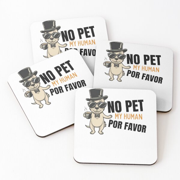 Item preview, Bossy Dog, NO PET MY HUMAN por favor.  designed and sold by ZMaria.