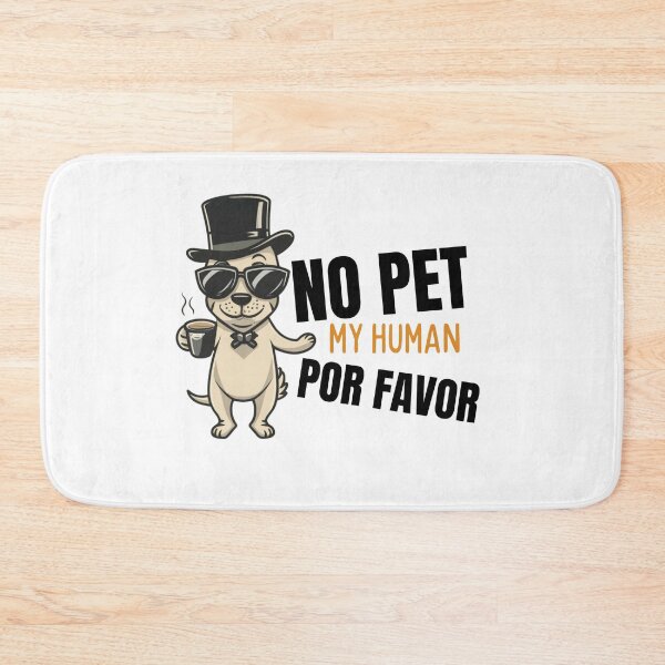 Item preview, Bossy Dog, NO PET MY HUMAN por favor.  designed and sold by ZMaria.