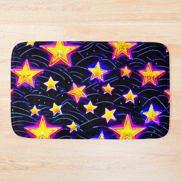 Item preview, Neon Starry Nights designed and sold by Health And Fitness Posts e-Store.