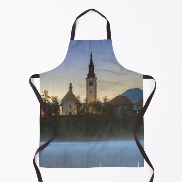 Item preview, Morning at Lake Bled Island Slovenia designed and sold by PhotoArt by Joan Carroll.