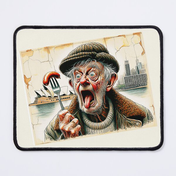 Item preview, The Street Drinker, Sausage on a Fork. Drunk designed and sold by Get-Forked.