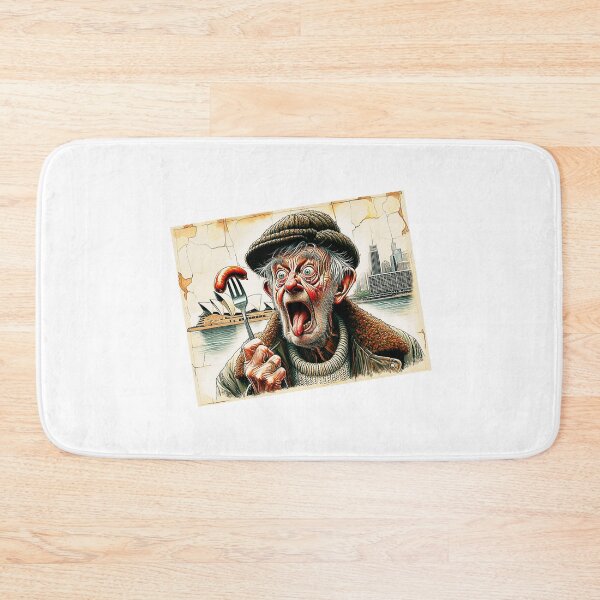 Item preview, The Street Drinker, Sausage on a Fork. Drunk designed and sold by Get-Forked.