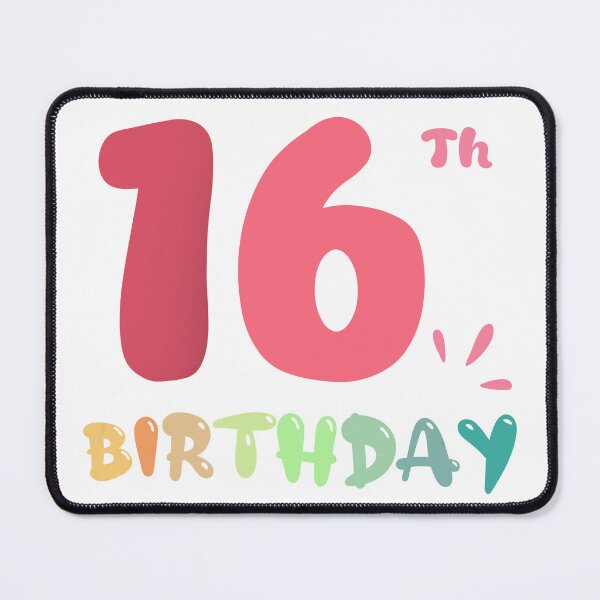 Item preview, Happy 16th Birthday designed and sold by SimpleP.