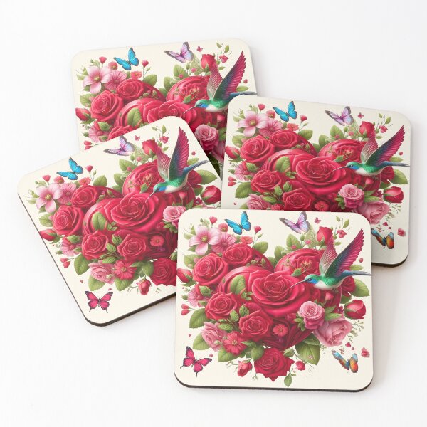 Item preview, Propose Mother's Day 2024: Heart of 3D Red Roses designed and sold by sofia1971.