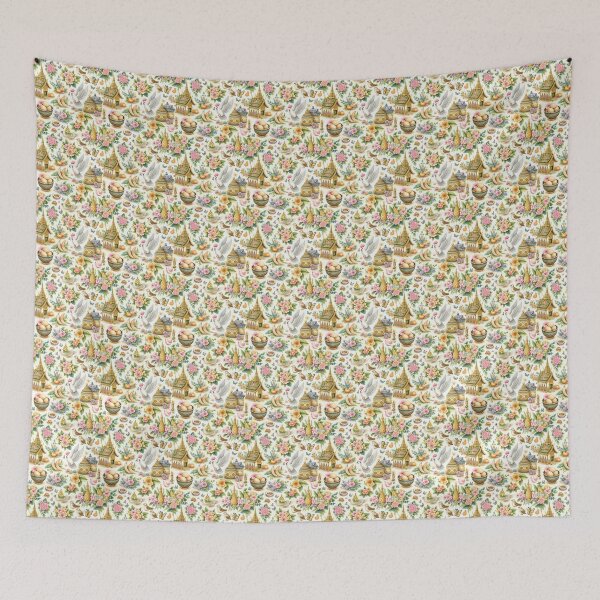 Item preview, Thai house style seamless. designed and sold by AstroSupus.