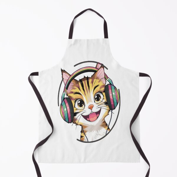 Item preview, Cat with headphones designed and sold by M4JK3l.
