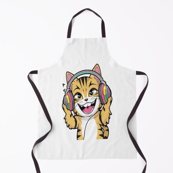 Item preview, Cat with headphones designed and sold by M4JK3l.