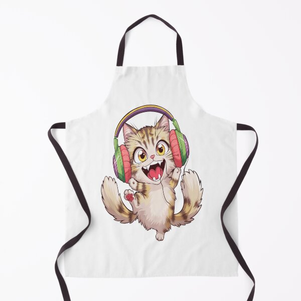Item preview, Cat with headphones designed and sold by M4JK3l.