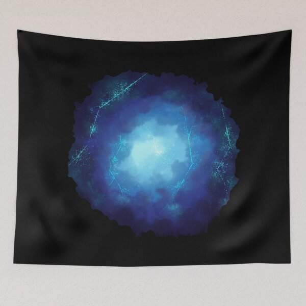 Item preview, Cloud Tunnel watercolor painting designed and sold by SuRReal3D.