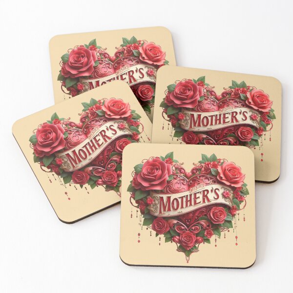 Item preview, Mother's Day 2024: 3D Red Rose Heart designed and sold by sofia1971.