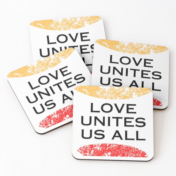 Item preview, Love unites us all designed and sold by RetroNibylander.