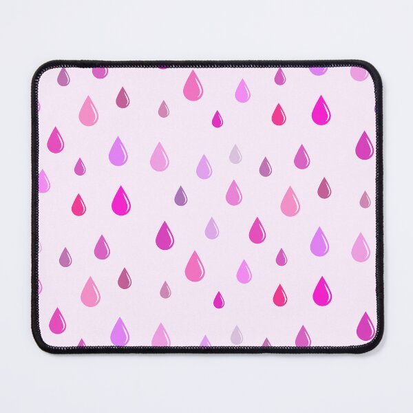 Item preview, Pink shades water drop pattern designed and sold by VonLogaart.