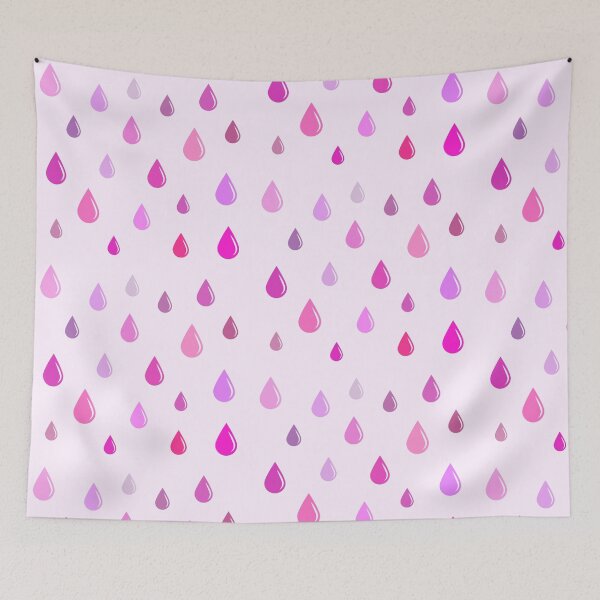 Item preview, Pink shades water drop pattern designed and sold by VonLogaart.