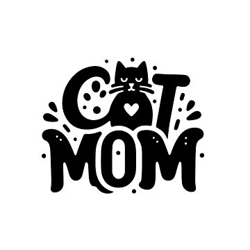 Artwork thumbnail, Cat mum - Cute Design: by EdKid