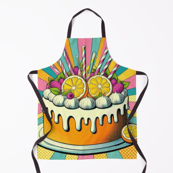 Item preview, Citrus Sunshine: Pop Art Lemon Tart designed and sold by StickerStudio27.