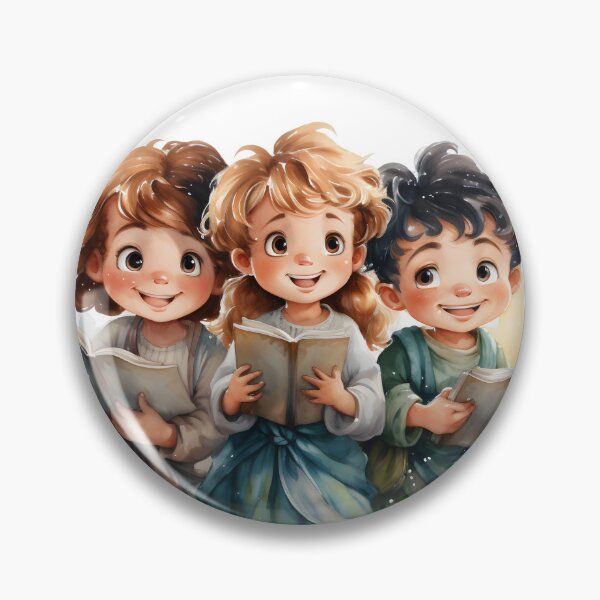 Item preview, Joyful Brushstrokes: Whimsical Watercolor Children Embrace Playful Harmony designed and sold by dcohea.