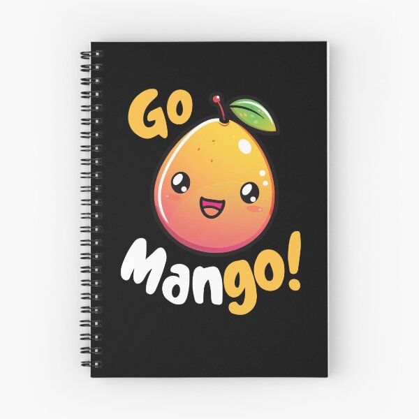 Item preview, Kawaii Mango Pun Go Mango designed and sold by sunburstdesigns.