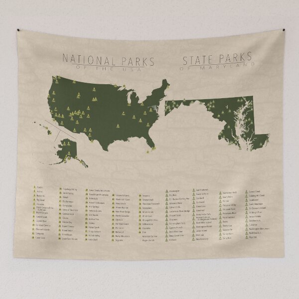 Item preview, US National Parks - Maryland designed and sold by FinlayMcNevin.
