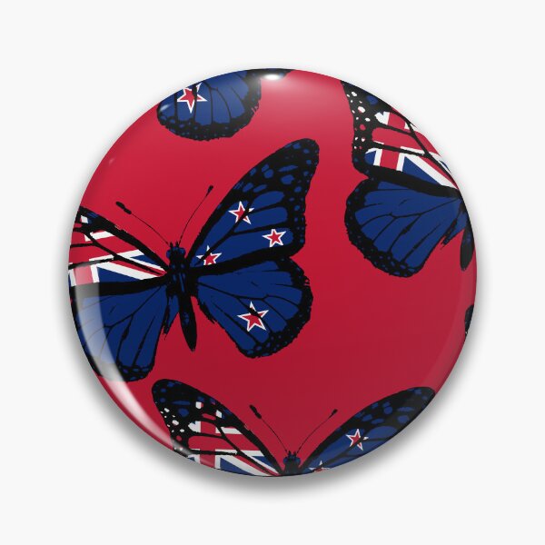 Item preview, Vintage New Zealand Butterfly Moth Stand with New Zealand | Waitangi Day National Celebration designed and sold by FociCreate.