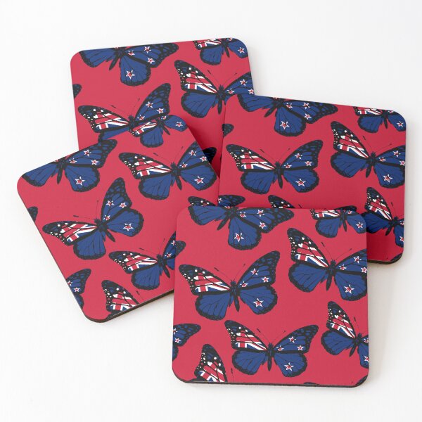 Item preview, Vintage New Zealand Butterfly Moth Stand with New Zealand | Waitangi Day National Celebration designed and sold by FociCreate.