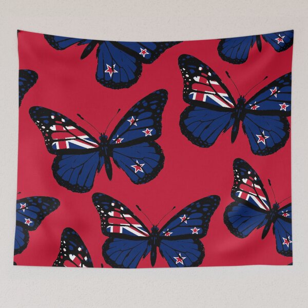 Item preview, Vintage New Zealand Butterfly Moth Stand with New Zealand | Waitangi Day National Celebration designed and sold by FociCreate.
