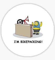 I'm bikepacking! Sticker