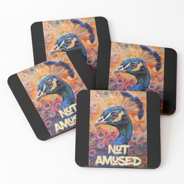 Item preview, Unamused Peackock is Not Amused designed and sold by Psyberspace.
