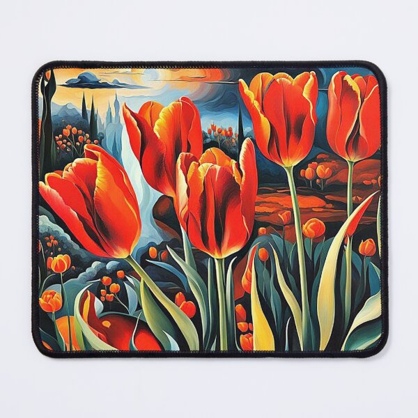 Item preview, Tulips at sunrise designed and sold by George Hutton Hunter.