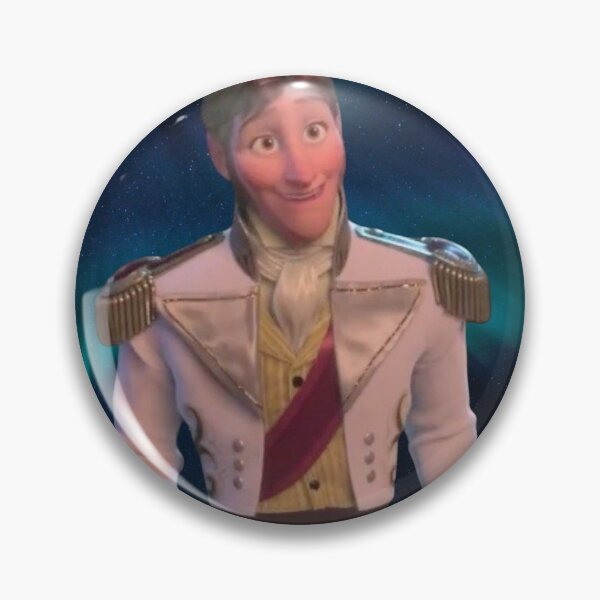 Item preview, Prince Hans behind northern lights and galaxy designed and sold by Viggofrozenfan.