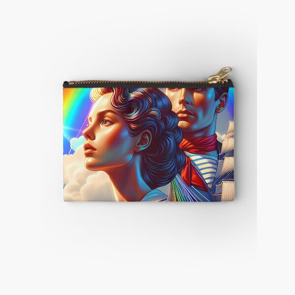 Item preview, Sailor's wife says goodbye - Round Illustration designed and sold by AD-Digital-Art.